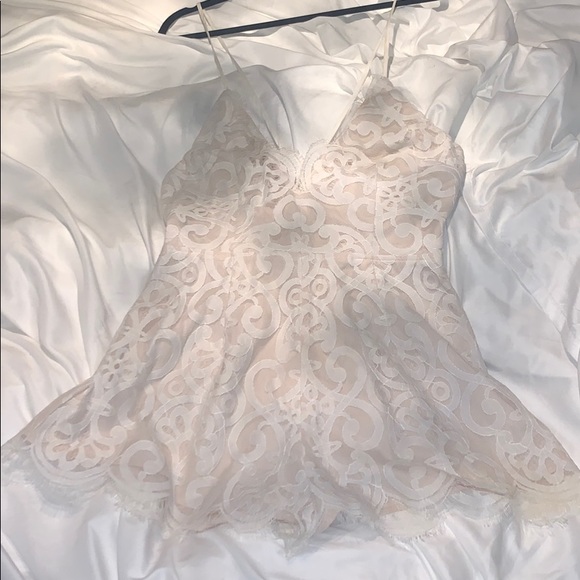 Toni Lace Corset Romper - Picture 1 of 3